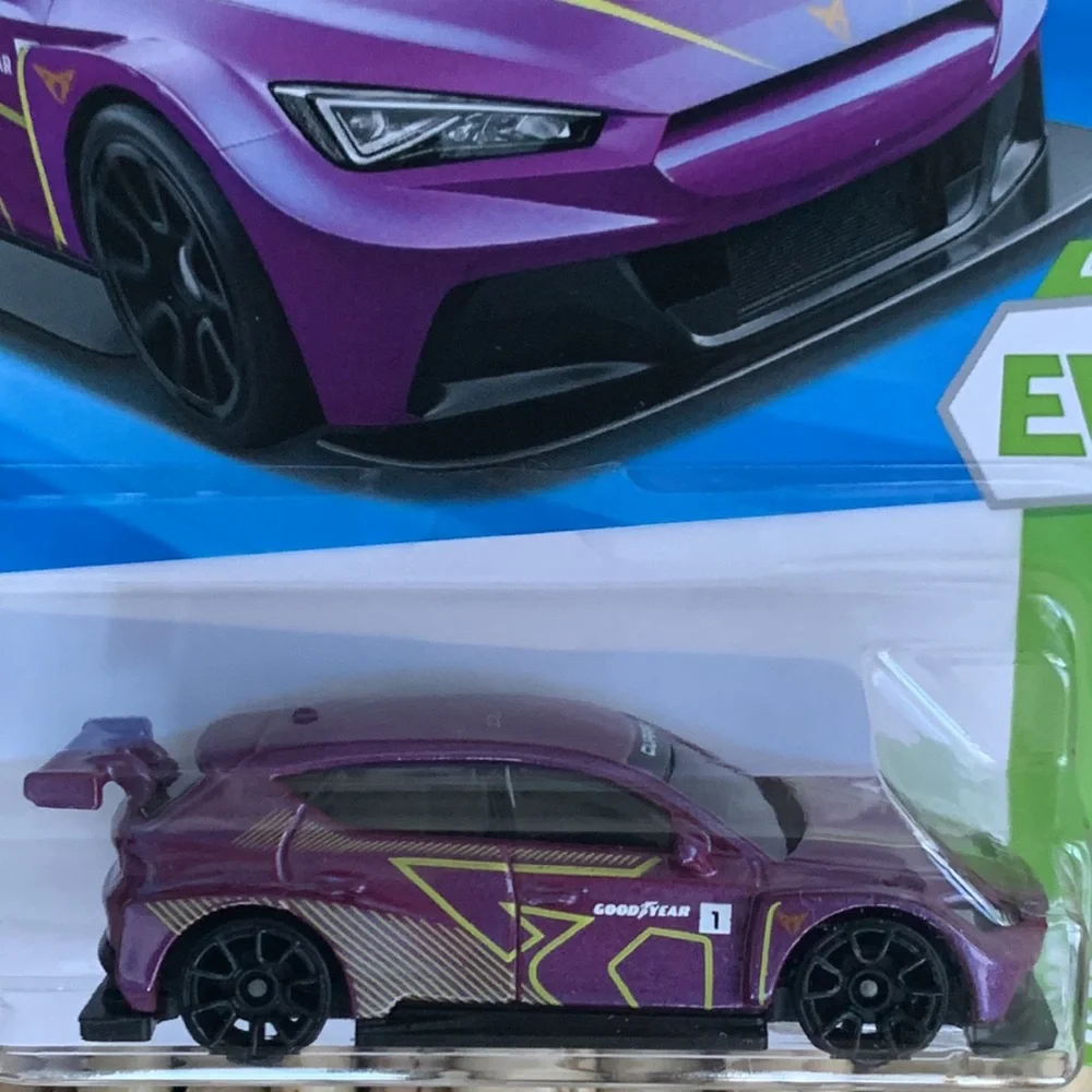 Cupra E Racer EV Hot Wheels Purple Race Car Electric Vehicle Hotwheels 2025 🆕